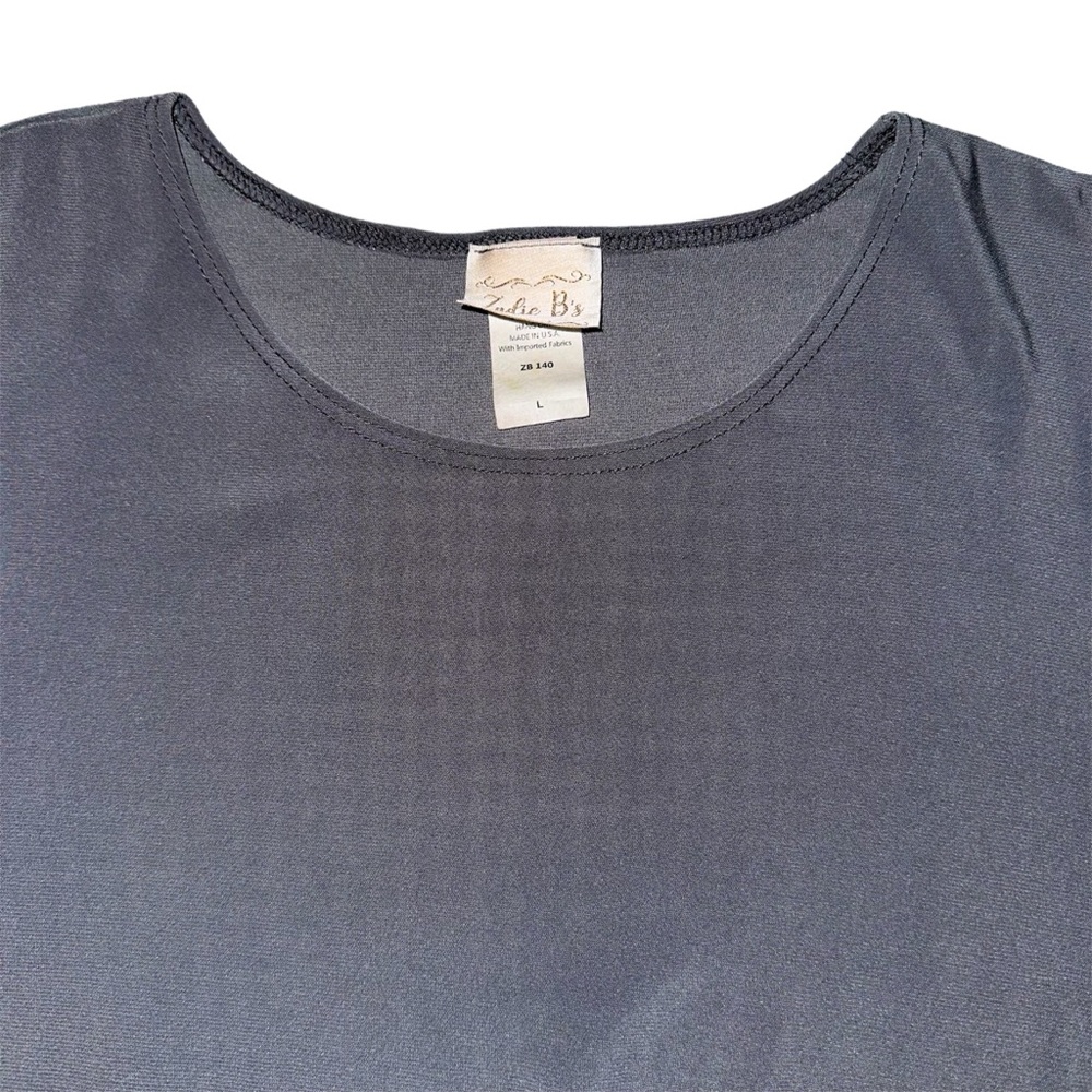 Zadie B’s | Gray Maxi Layering Dress Large